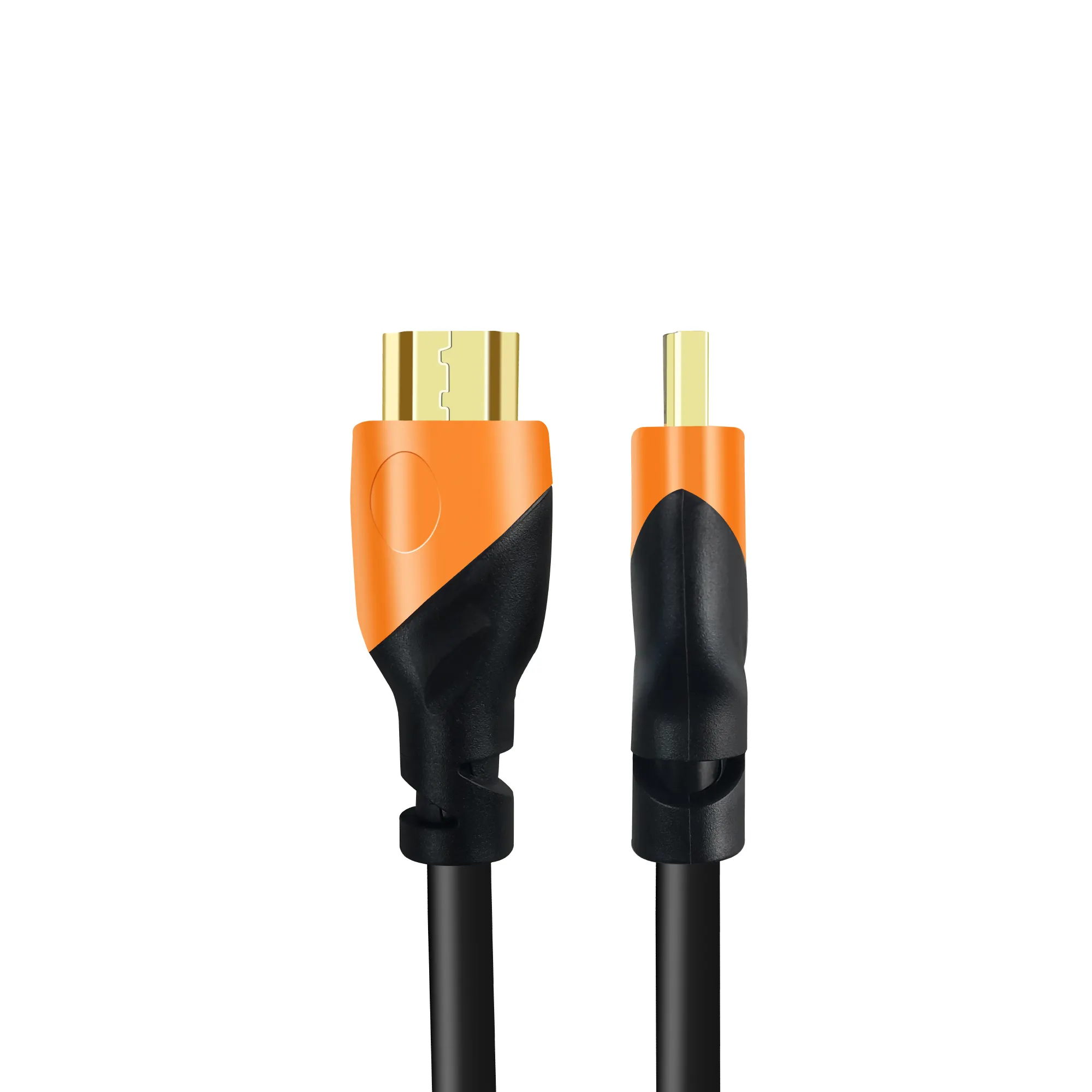 SIPU 고속 HDMI 케이블 골든 도금 지원 컴퓨터 골드 PVC Ce Polybag 구리 라운드 플라스틱 플러그 케이블 드 Celular Tv