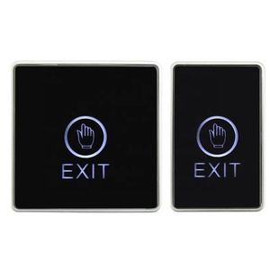 Saikiot DC 12V Stainless Steel No Touch Infrared Sensor Touch Free Access Control Door <strong>Exit</strong> <strong>Button</strong> Touchless <strong>Exit</strong> <strong>Push</strong> <strong>Button</strong> - Product Image 2