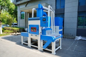 Toplu düz parçalar için otomatik sürekli konveyör kumlama makinesi - Product Image 2