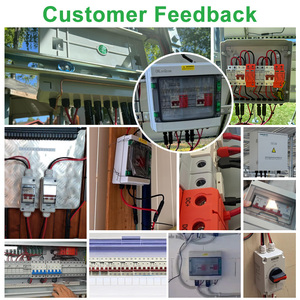 CNLonQcom Outdoor Waterproof PV Combiner Box DC500V 1 <strong>Input</strong> 1 Out with Fuse SPD QD IP65 Solar <strong>Control</strong> Box - Product Image 5
