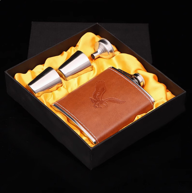 7 oz-200 ml-ensemble épais d'aigle mâle à peau jaune