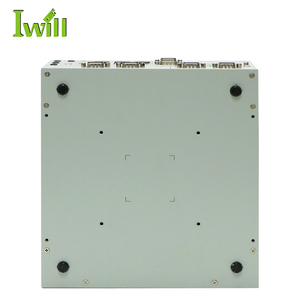 Diseño profesional Tel Core I3/i7/i5 Mini PC industrial sin ventilador DDR4 6COM 3LAN Computadora integrada Sistema de gestión de estacionamiento de automóviles