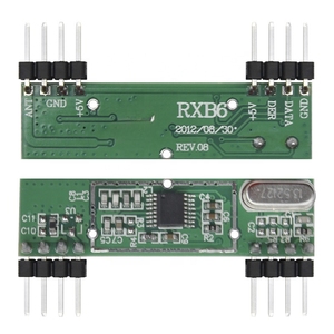 レシーバー回路モジュールワイヤレスAsk 433mhz 5vスーパーRxb6 433mhzスーパーヘテロダインモジュールrxb6 cb433m - Product Image 1