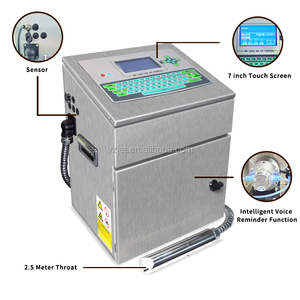 Chinesische Industrie CIJ Inkjet-Datums drucker Tinte Jet-Drucker/Chargen nummer Inkjet-Markierung maschine Inkjet-Batch-Code-Drucker - Product Image 3