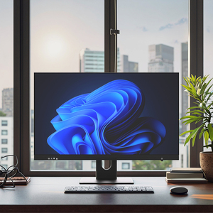 PCフラットI5 I7 I9 23.8インチビジネスAIO PCタッチスクリーンデスクトップモノブロックITXオールインワンコンピュータフルセットキット - Product Image 1