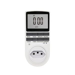 BR-Stecker Elektronischer digitaler Timer-Schalter Buchse Küchen-Timer-Steckdose Programmier bare Timing-Buchsen steuerung - Product Image 1