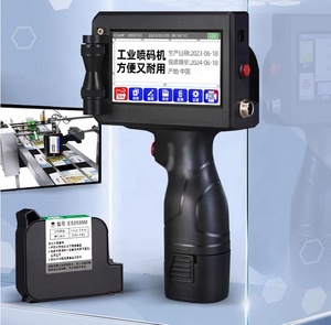 Handheld Intelligent <strong>Ink</strong>-jet Printer Small Manual <strong>Coding</strong> Intelligent Touch Screen - Product Image 3