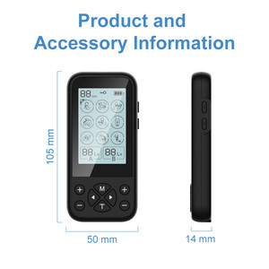 Großhandel TENS Massage Schmerz linderung Muskels timulation Wired Ems Muskels timulator Elektroden Pads 7000 Unit Tens - Product Image 4