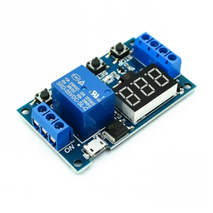 DC 5V 12V 24V LED-Licht Digitales Zeit verzögerung relais Trigger zyklus Timer Verzögerung schalter Leiterplatte Timing-Steuer modul - Product Image 2