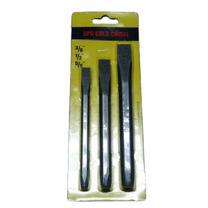 Durable Chrome Vanadium Steel 3-Piece Stone Work Cold <strong>Chisel</strong> Set - Product Image 1