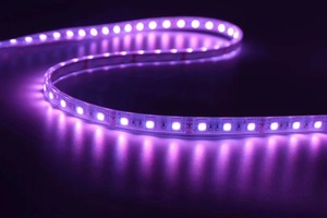 WS2812 Running Outdoor Led Strip Lights Waterproof 60 LEDs 12W/M <strong>RGB</strong> 5V <strong>Input</strong> Voltage WiFi Remote <strong>Control</strong> - Product Image 6