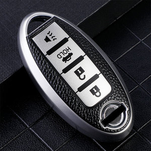 4 düğmeler araba anahtarı durum Nissan için kapak yaprak Qashqai Qashqai J11 Versa X Trail T32 Versa not devriye anahtar Fob kapak aksesuarları - Product Image 4