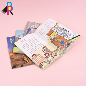 หนังสือนิทานสำหรับเด็กบริการพิมพ์ลายสมุดกิจกรรมสำหรับเด็กปกแข็งทำจากกระดาษแข็งบรรจุภัณฑ์แบบเย็บติด - Product Image 3
