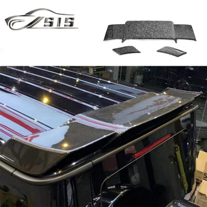 G sınıfı B tarzı kuru karbon dövme malzeme arka Spoiler bagaj Spoiler arka kanat lüks 2019 + W464 W463A B800 için - Product Image 3