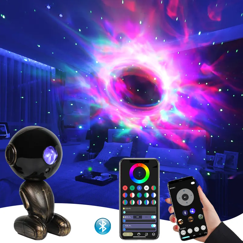 New APP Control star night light BT Robot Nebula projector lamp Astro LED Starry sky projector lights for kid gift Bedroom