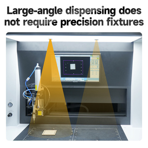 OEM Custom ized Drei-Achsen-Vision-Klebespender-Roboter-Computersteuerungs-Programmierung mit visueller Kamera-Klebe ausgabe maschine - Product Image 3