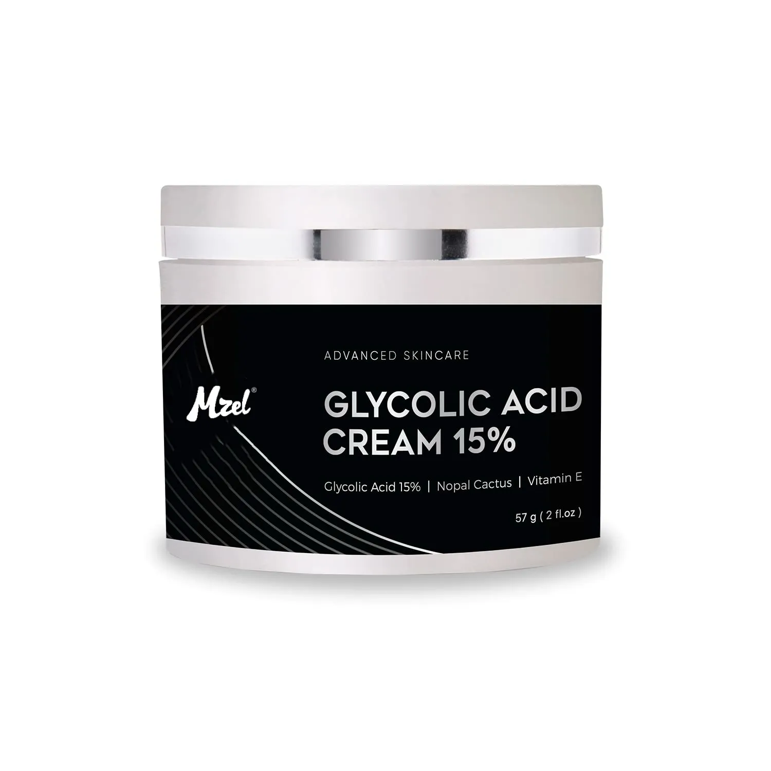 Acide glycolique organique naturel 15% crème anti-rides-Alpha hydroxy acide extra fort amélioré à l'extrait de thé vert