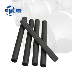 高密度小直径等静压石墨棒细挤压用于电解模棒 - Product Image 2
