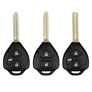 Yüksek kalite yeni bıçak 2/3/4 düğme Fob uzaktan anahtar shell kılıf boş fit TOYOTA Corolla Hilux Camry için avalon Matrix Yaris Venza - Product Image 2