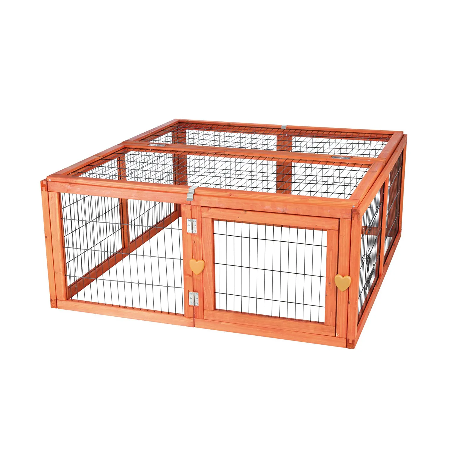 wooden pet rabbit breeding cage