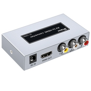 Convertidor HDMI a 3RCA AV CVBS RCA, adaptador de vídeo compuesto a HDMI, 3,5mm, Audio 720P/1080P, convertidor de vídeo HD - Product Image 2
