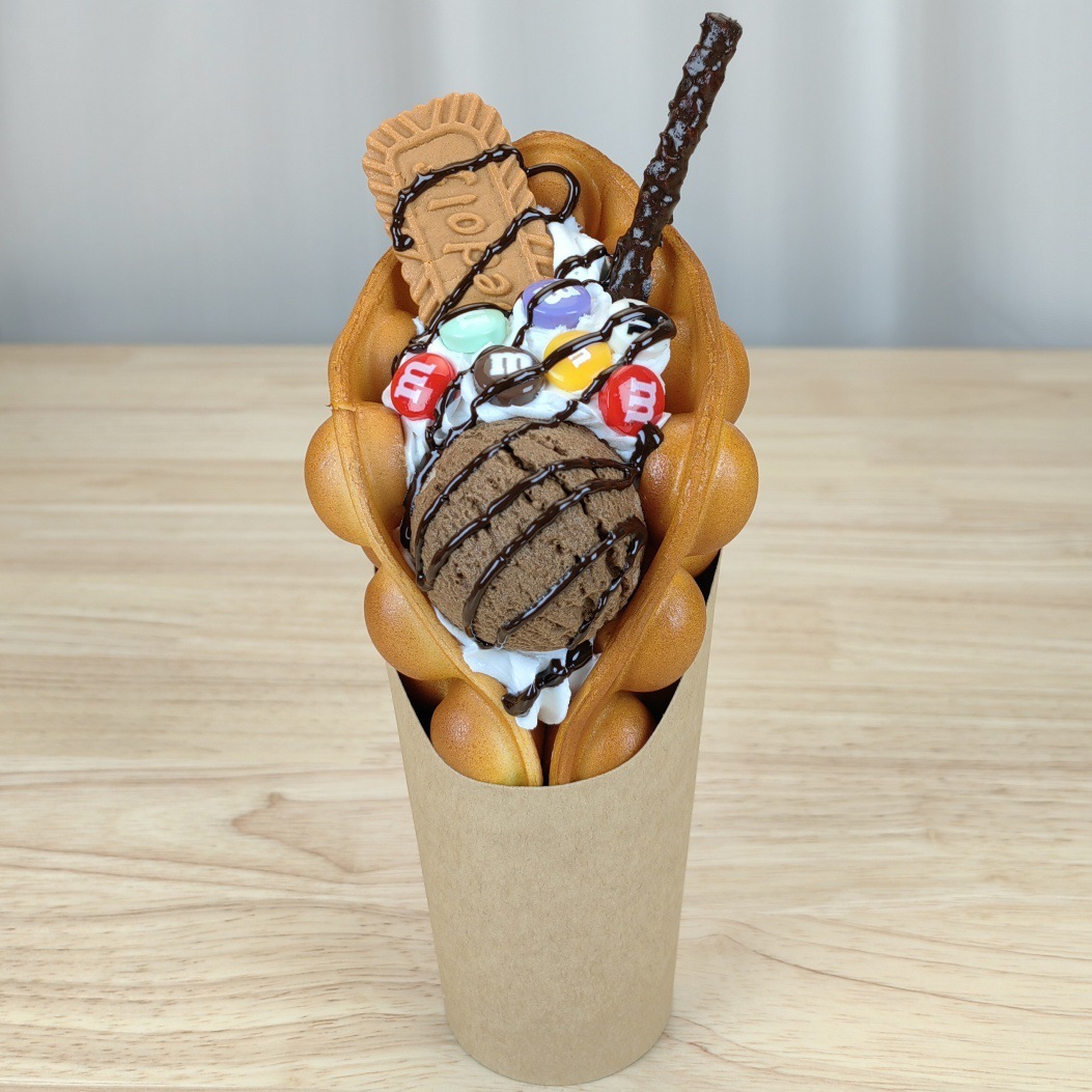 Mms cookies egg waffles