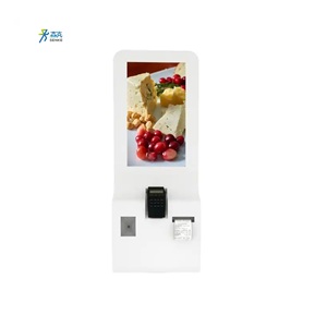 27 "kendinden ödeme makinesi Self servis sipariş ödeme Kiosk sipariş makinesi Self-Service Kiosk küçük kompakt Fast Food Kiosk - Product Image 5