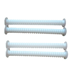 フランジエッジチューブ炉ガス管を備えた波形テフロンptfe