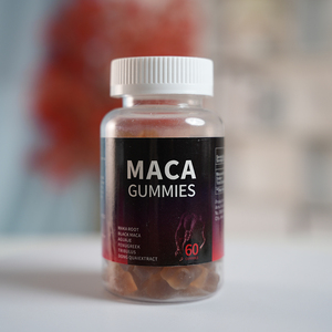 מפעל שחור maca gummies עבור buts קיצוני שורש מאקה שחור maca כדי לשפר את החיוניות גברים & נשים butt
