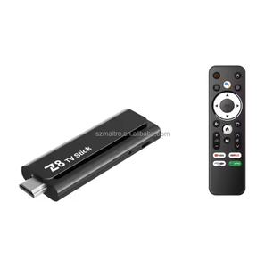 Mini TV TV senza fili dispositivo portatile Z8 TV Stick dispositivo di controllo vocale Allwinner H618 processore Quad Core per Google