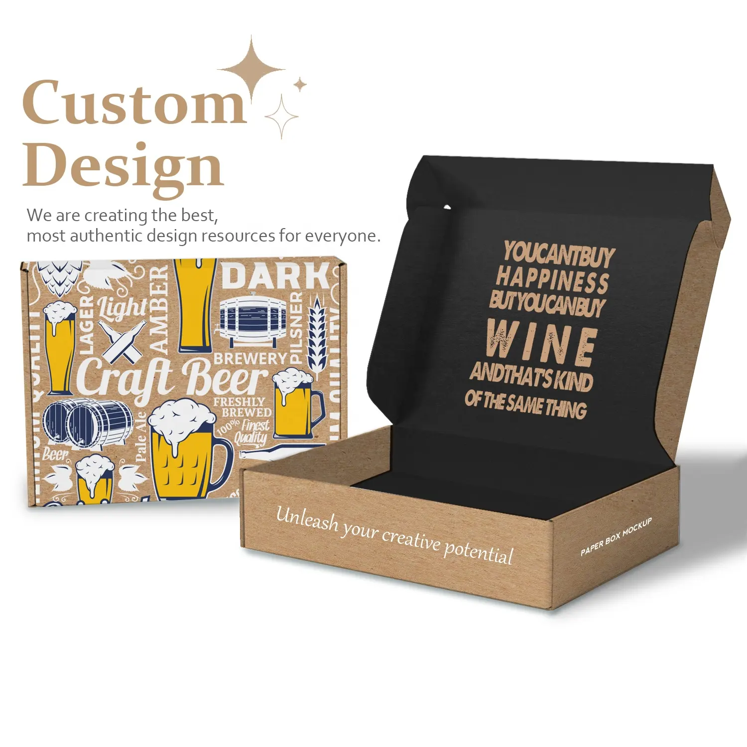 Anpassen des Logo-Designs Wellpappe Magnum 3 Flaschen Versand Verpackung Wein kisten