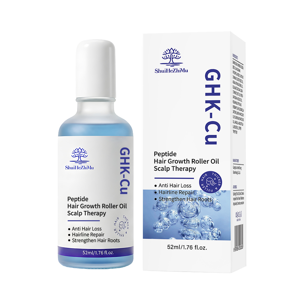 Huile pour rouleau à cheveux GHK-Cu AHK-Cu 52 ml