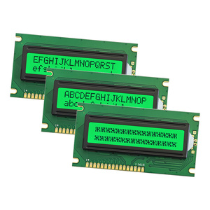 A buon mercato JXD1602C STN 1602 LCD verde positivo per schermo di controllo industriale modulo di visualizzazione Cob lingua russa per il carattere LCD - Product Image 6
