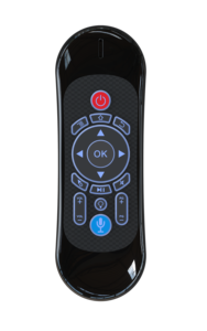 T120M Smart Fernbedienung Air Mouse Mini-Tastatur 2.4G Wiederauf ladbare Sprach suche IR-Lernen Kunststoff-TV Verwendung Boxed Wireless RF - Product Image 6
