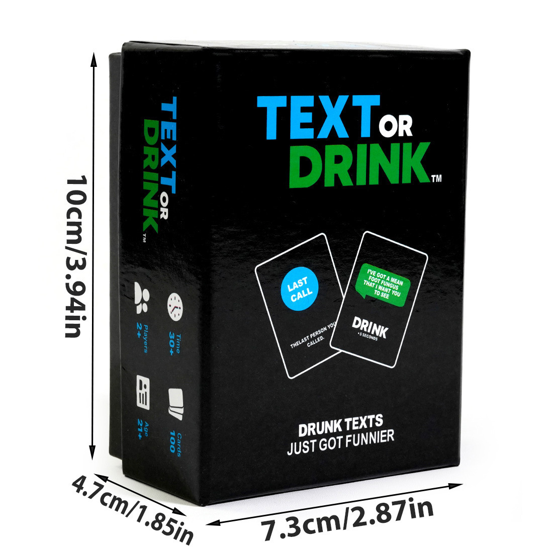 Texting while drinking