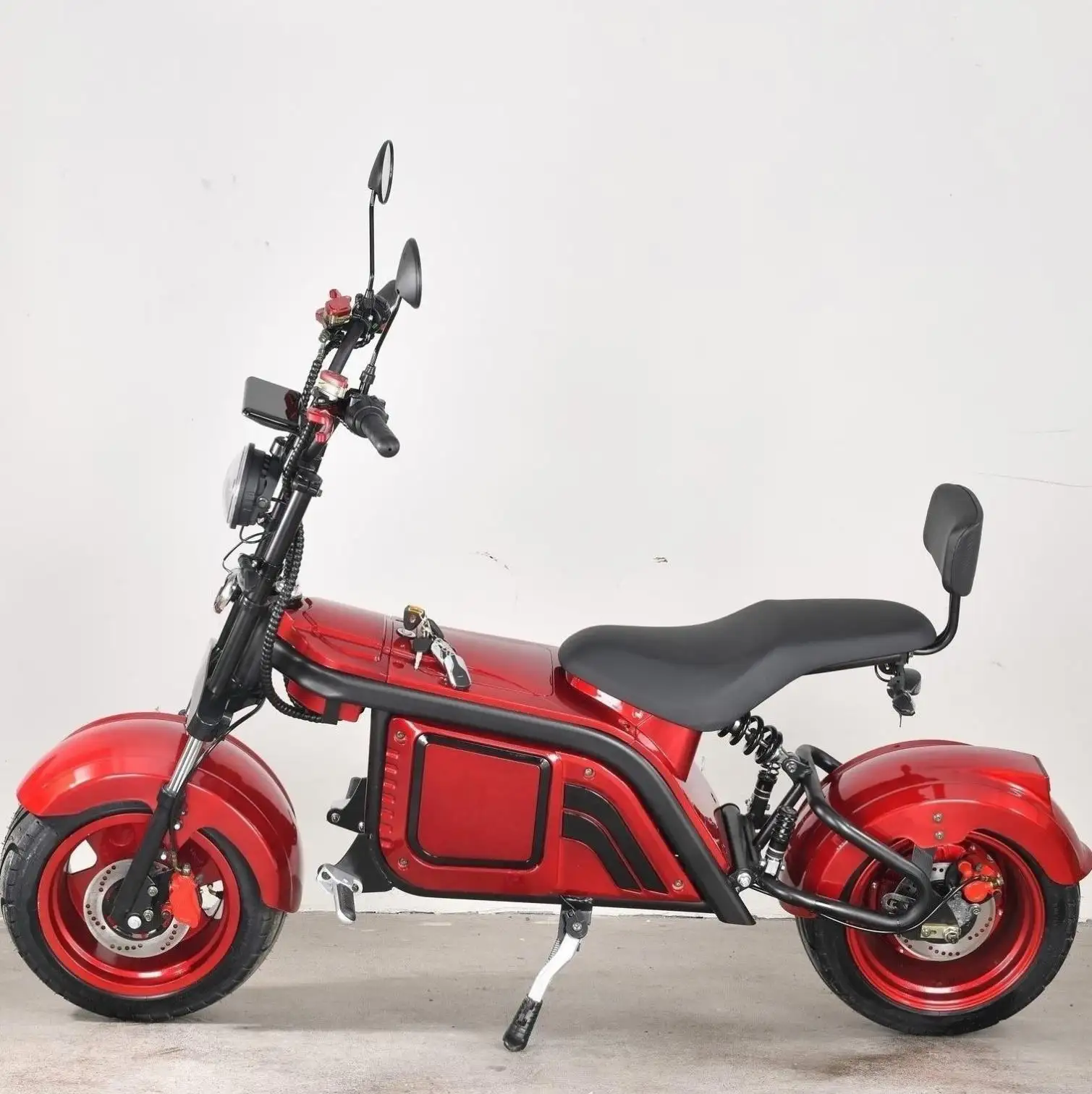 High Frequency And Low Cost 60V 1200W Electric Scooter Halley Electric Citycoco