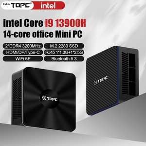 TOPC高性能ミニPC I7/i9/i5 DDR4 * 2デュアルネットワークポート4GB SSDビジネスオフィスゲームホーム用超clearQuad - Product Image 6
