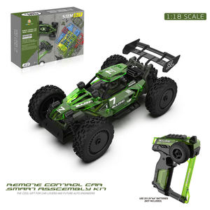 2023 HotSale STEM Building Toy 3in1教育用RCレーサーセットリモートコントロールカーモデルアセンブリ早期学習教育用レンガ - Product Image 3