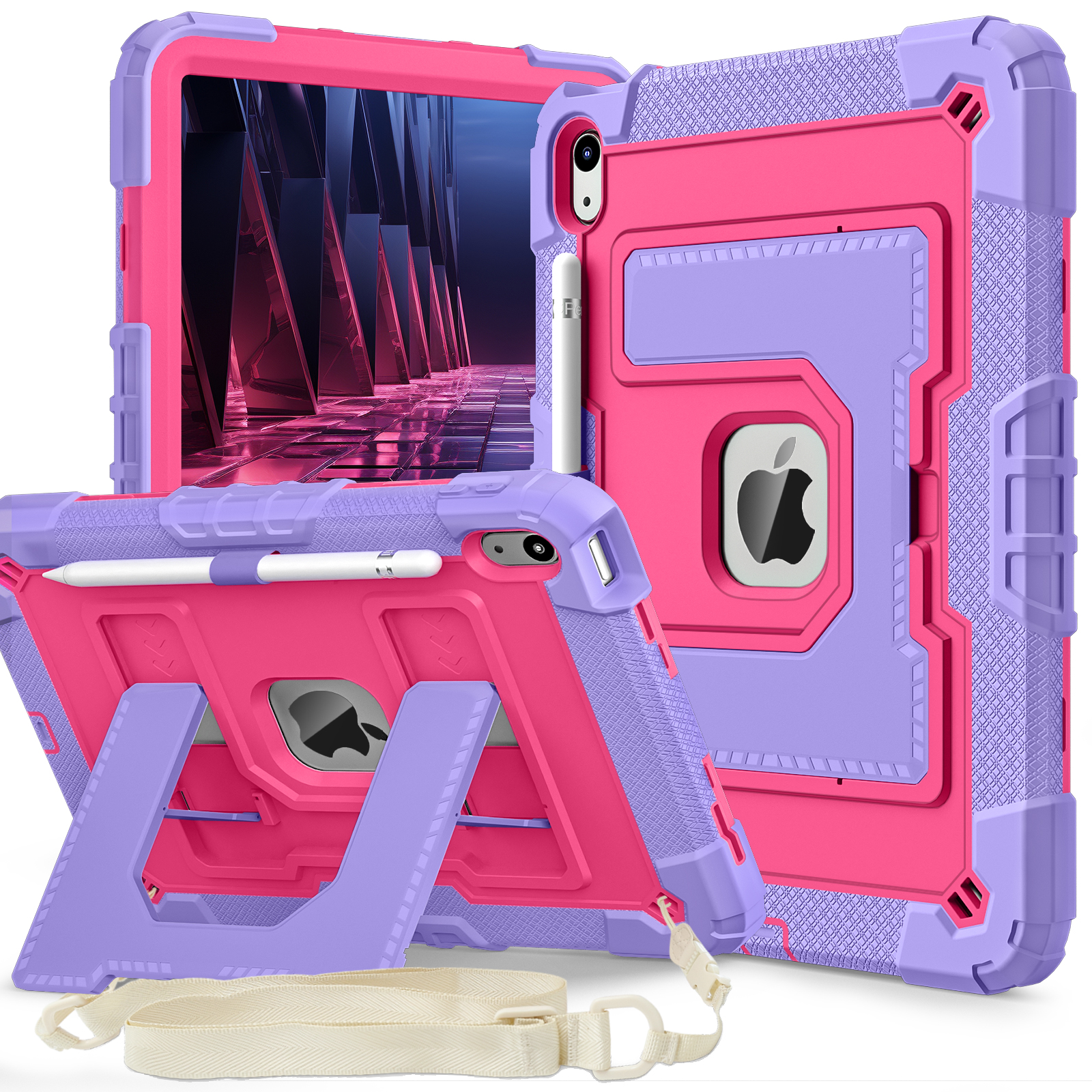 Morado+Rosa Fucsia
