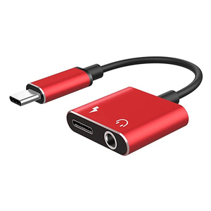 3.5mm Earphone Jack USB C <strong>Audio</strong> Cable Earphone <strong>Adapter</strong> <strong>Adapter</strong> Type C to 3.5 mm Type-C <strong>Audio</strong> Splitter - Product Image 1