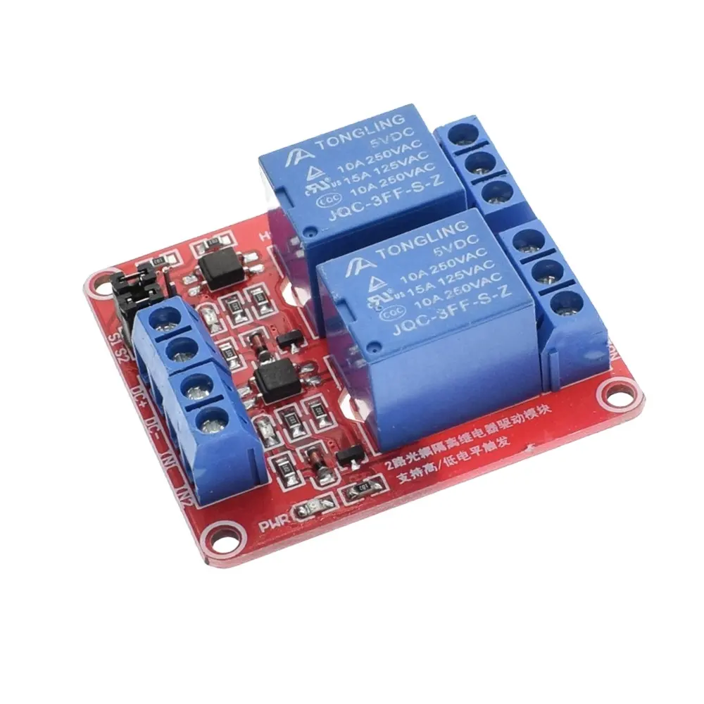 1/2/4/8 Channel 5V 12V 24V Relay Module Optocoupler Isolation