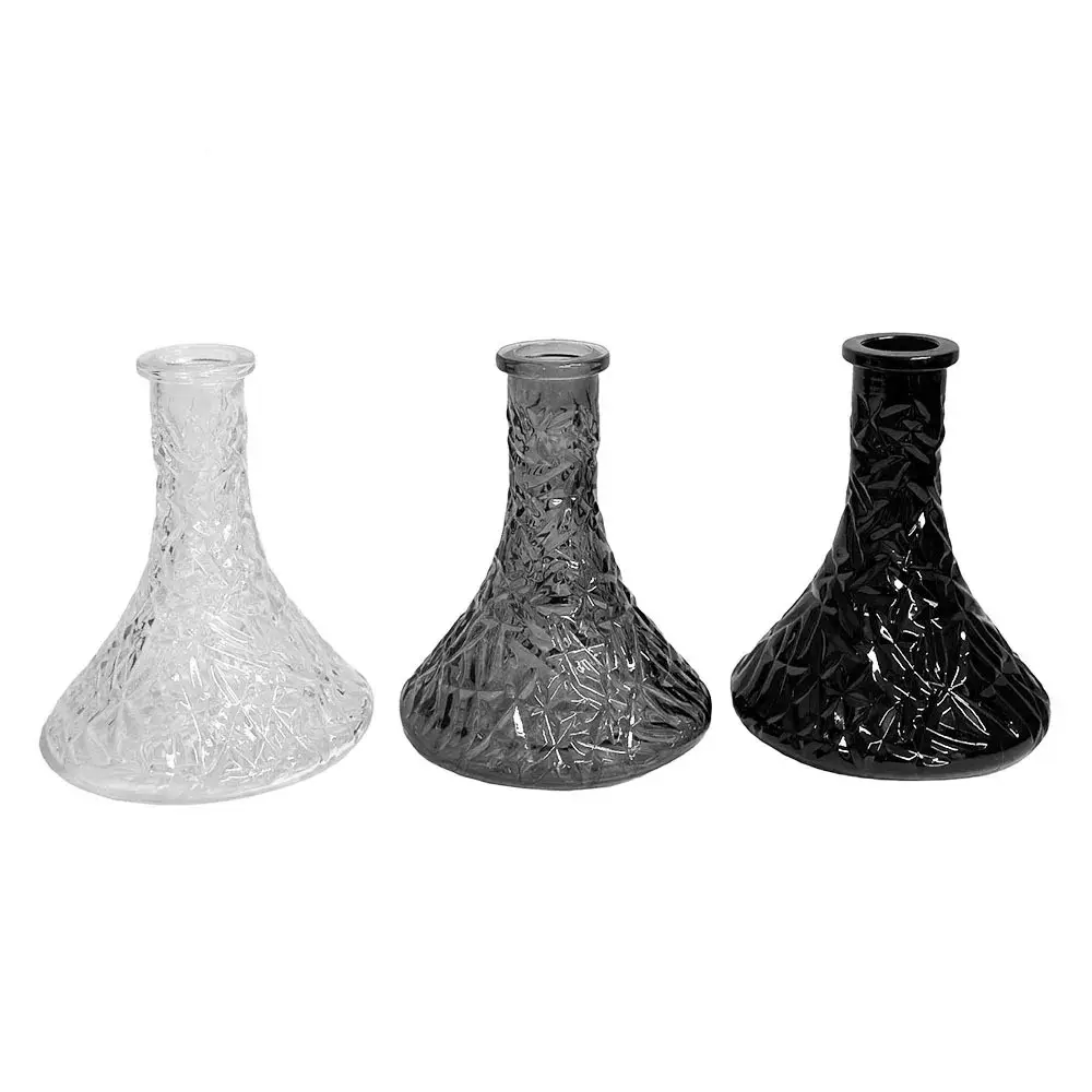 Vente en gros d'usine Offre Spéciale bonne qualité narguilé bouteille en verre cristal narguilé shisha vase narguilé accessoires
