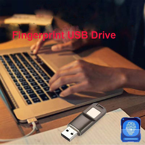 2020新设计指纹u盘金属USB存储 - Product Image 4