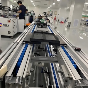 Double Speed Chain Linear Conveyor Working Production Line With <strong>Robotics</strong> <strong>System</strong> - Product Image 6