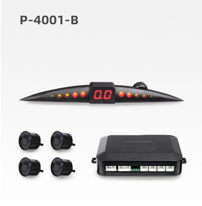 NTO inteligente 4 sensores línea de estacionamiento Radar de marcha atrás pantalla Led frente trasero Monitor de ayuda inversa SISTEMA DE Sensor de estacionamiento - Product Image 3