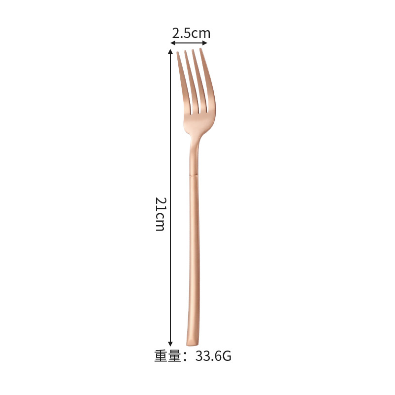 Fourchette Knight-Rose Gold