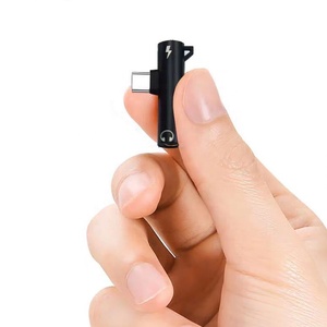 迷你二合一C型至3.5毫米插孔耳机音频适配器，适用于小米华威USBC至3.5毫米耳机充电转换器 - Product Image 4