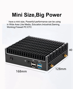 MU02 All-in-One Portable Mini PC Good Price <strong>Compact</strong> Industrial <strong>Embedded</strong> Wifi <strong>Computer</strong> Host Zero Noise with DDR4 RAM US Plug - Product Image 2