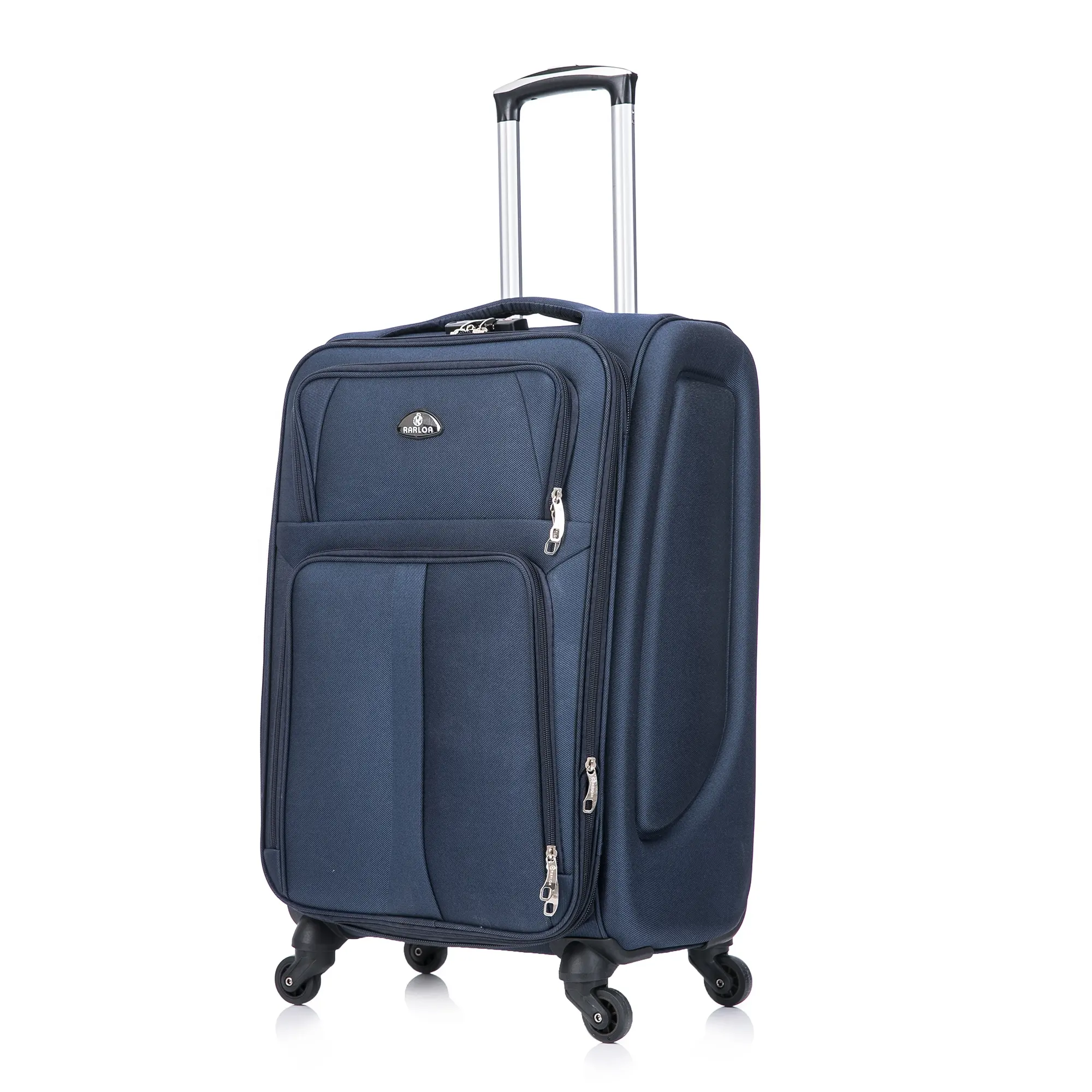 Hot sale 4 wheels new design name brand suit cases travelling bags 3pcs luggage trolley set suitcase