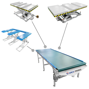 重型面板搬运系统用耐用数控木工进给和出料输送机 - Product Image 1